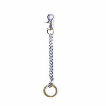 ADDICT Clothes - Silver & Brass Key Chain