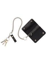 Nudie - Alfredsson Chain Wallet - Black Leather