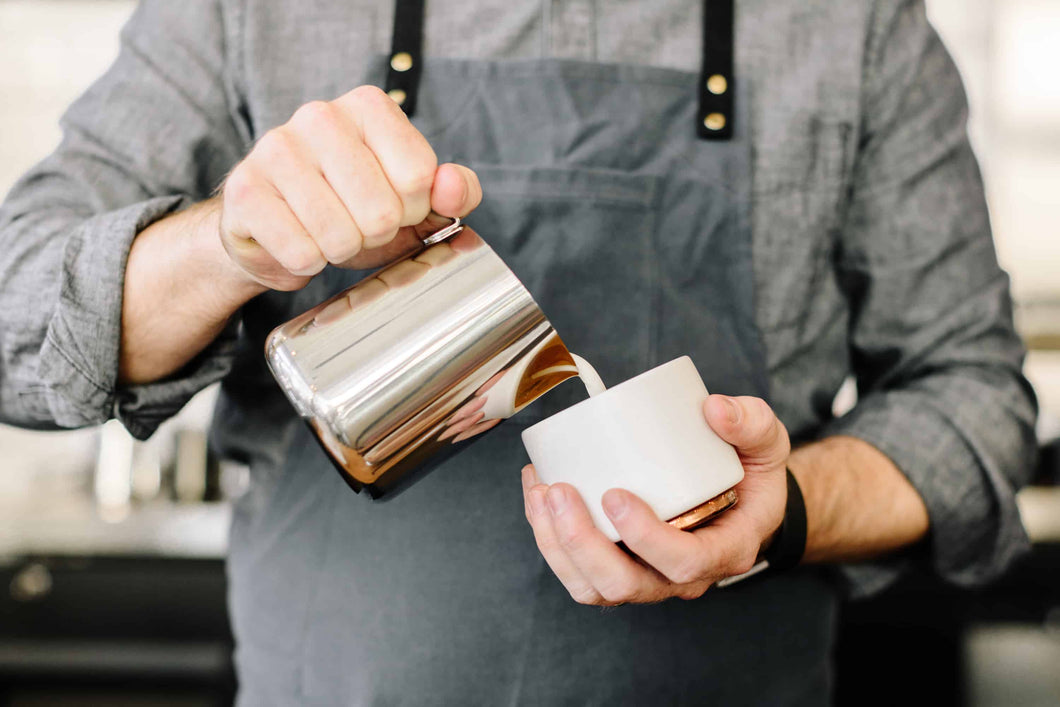 Fellow Monty Milk Art Cortado Cups - White