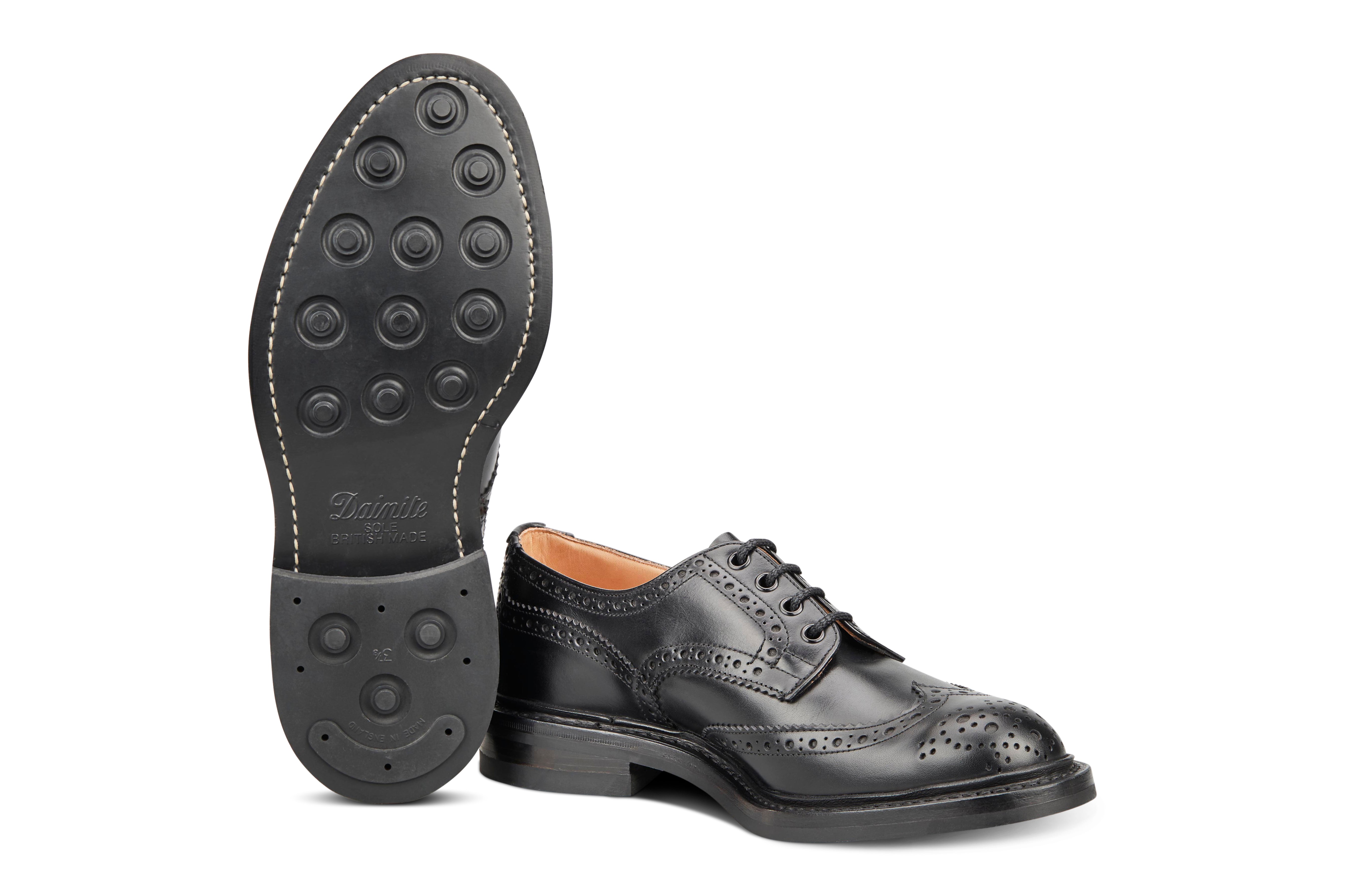 Trickers - Bourton Country Shoe - Black Box Calf