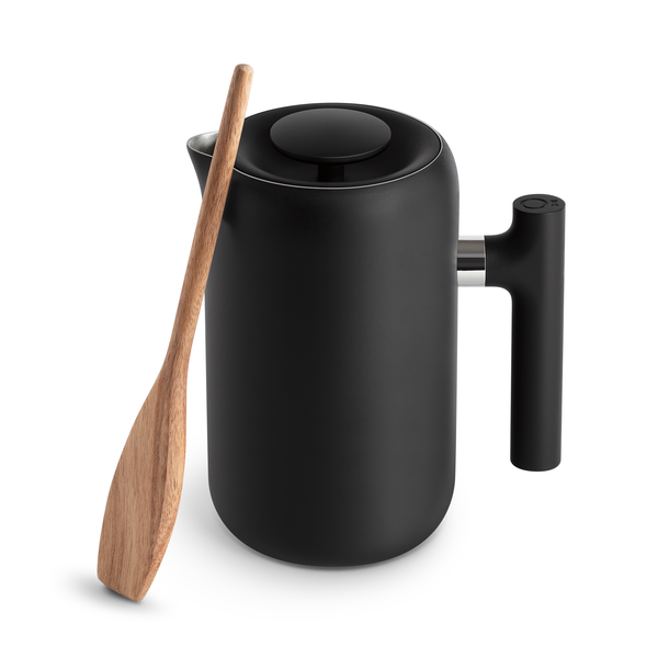 Fellow - Clara French Press - Matte Black + Walnut