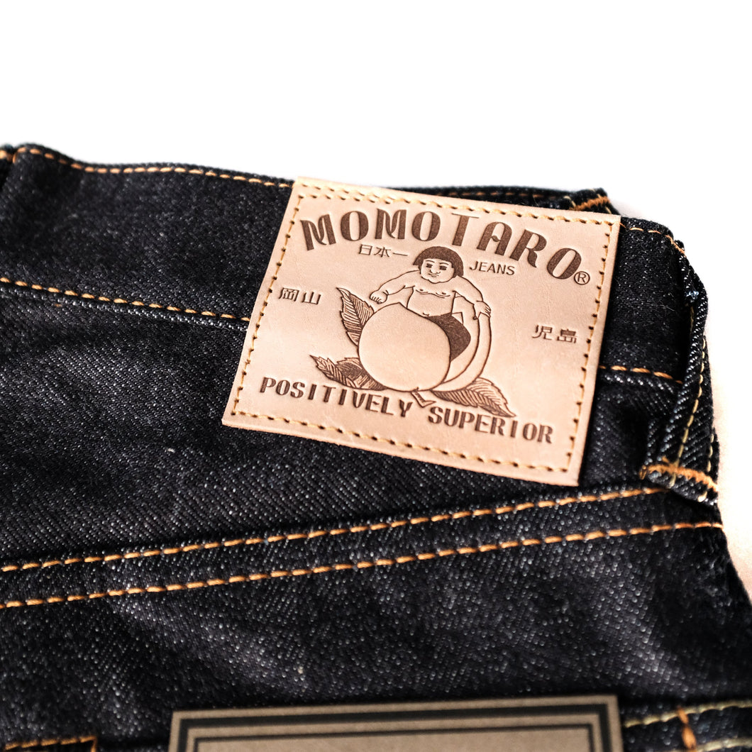 Momotaro - High Tapered - 15.7oz Zimbabwe w/ Battle Stripes ...