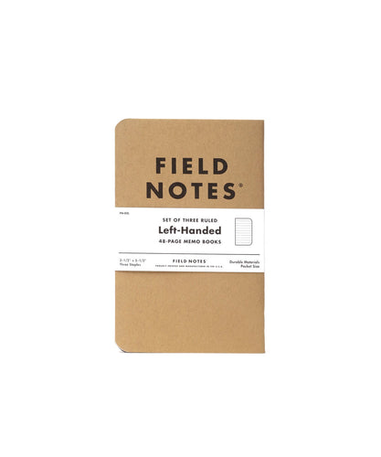 Field Notes - Left Handed (3pk)