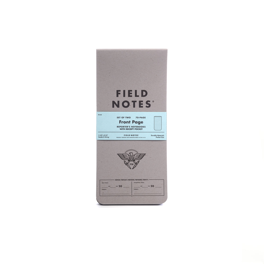 Field Notes - Front Page NoteBook (2pk)