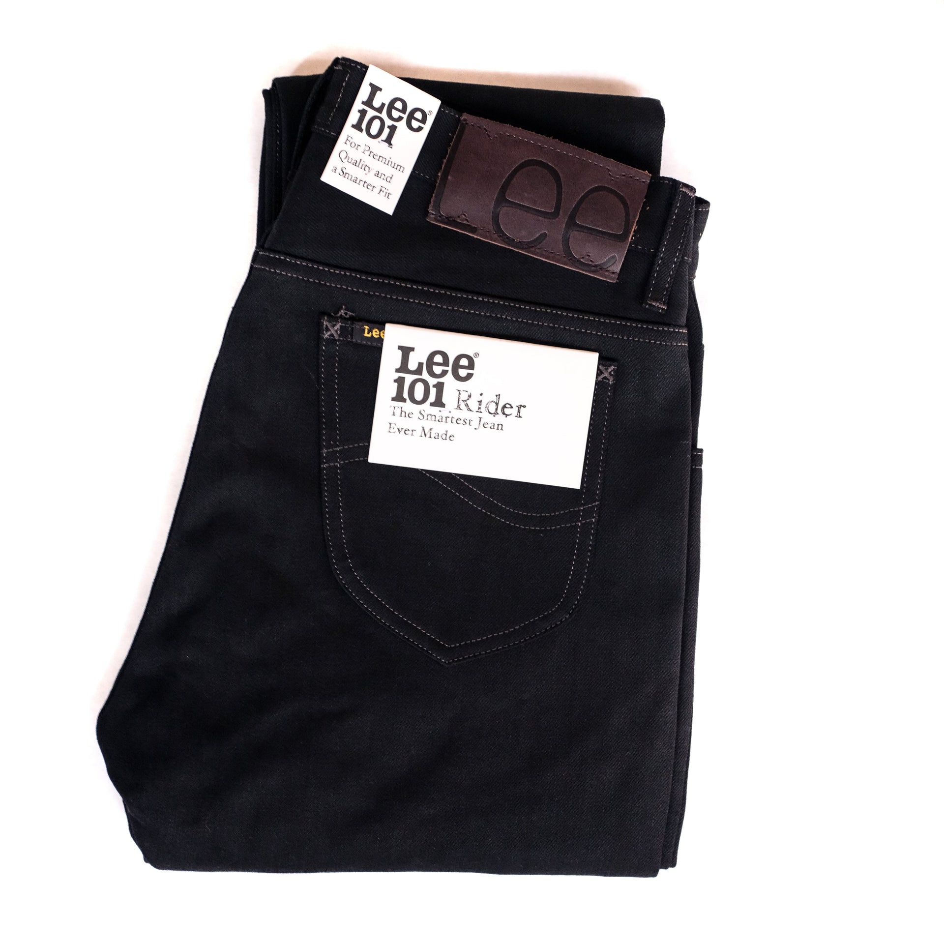 Lee 101 Rider 13oz Black Selvedge