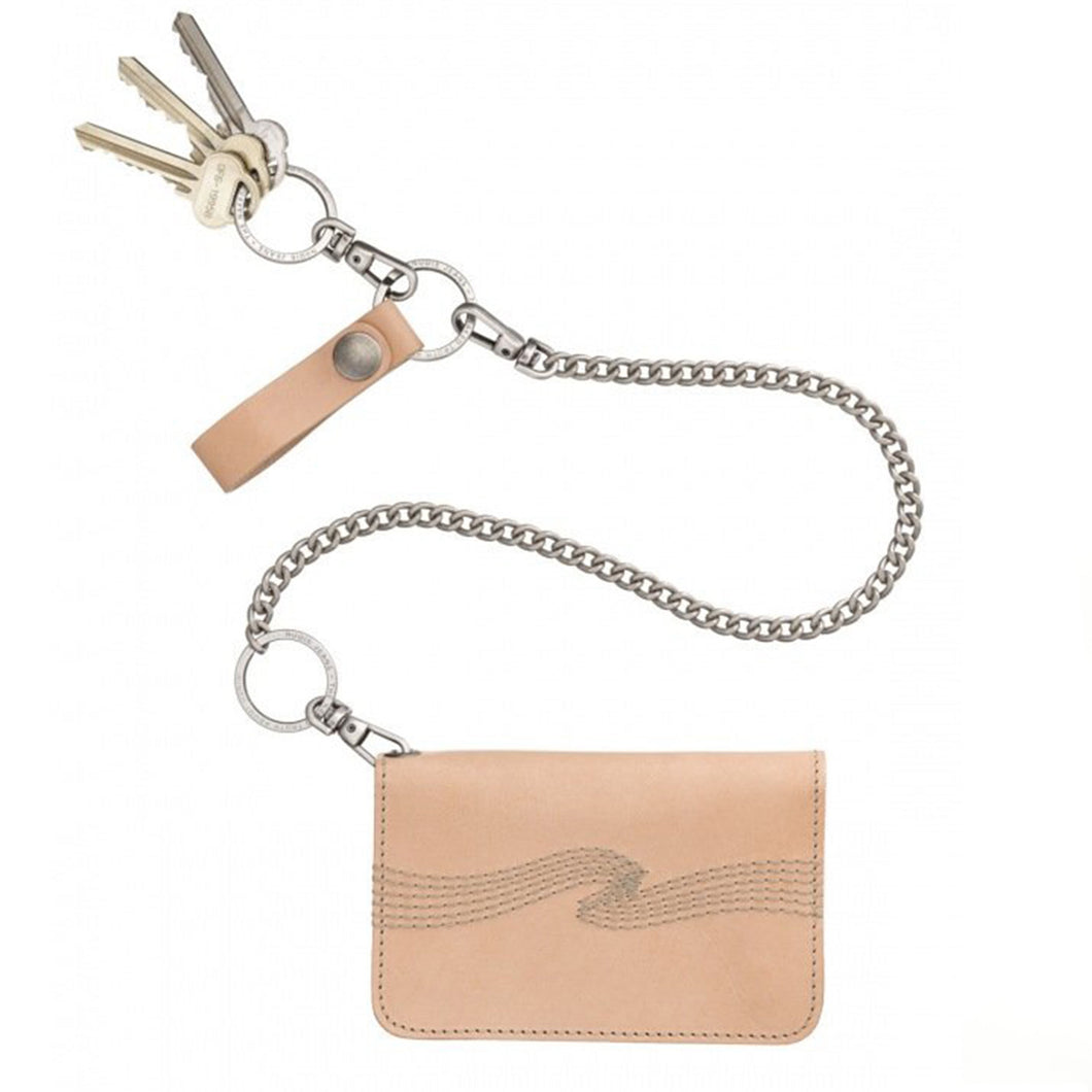 Nudie - Alfredsson Chain Wallet - Natural Leather