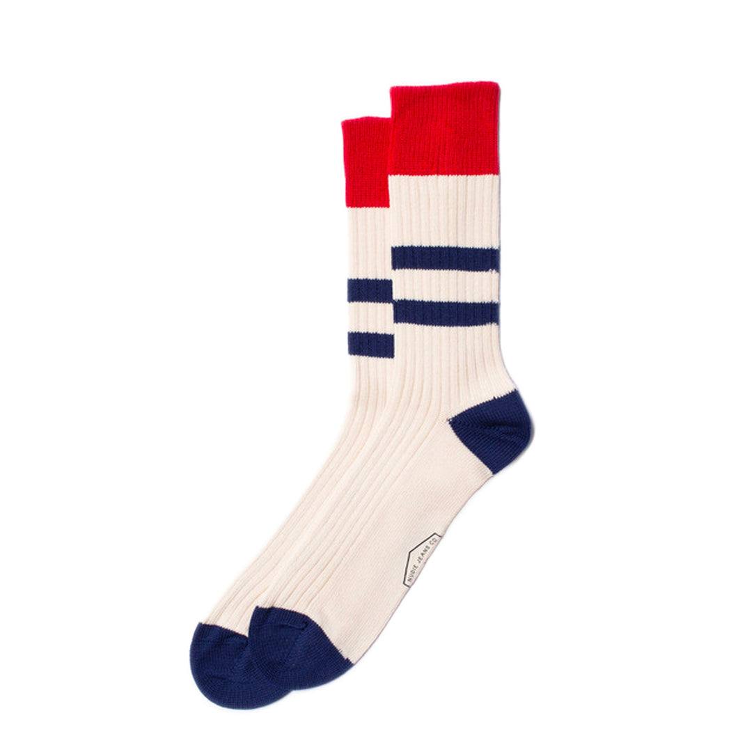 Nudie - RIB Socks - Off White