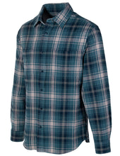 Schott NYC - Plaid Cotton Flannel Shirt - Cadet