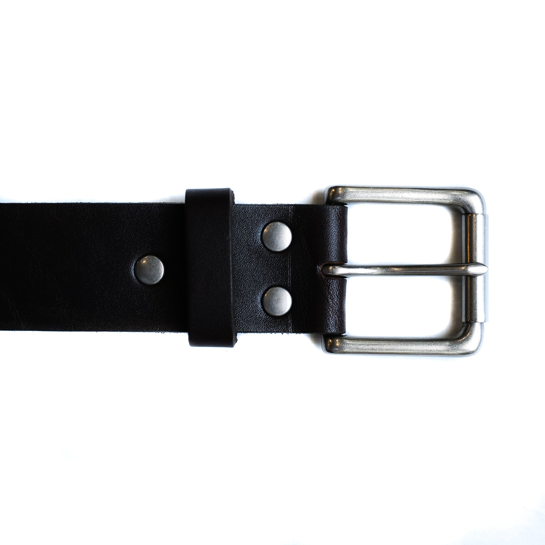 ButterScotch - 1.5" Roller Bar Belt - Black & Nickel